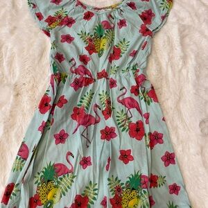 Tropical Flamingo Kids Dress